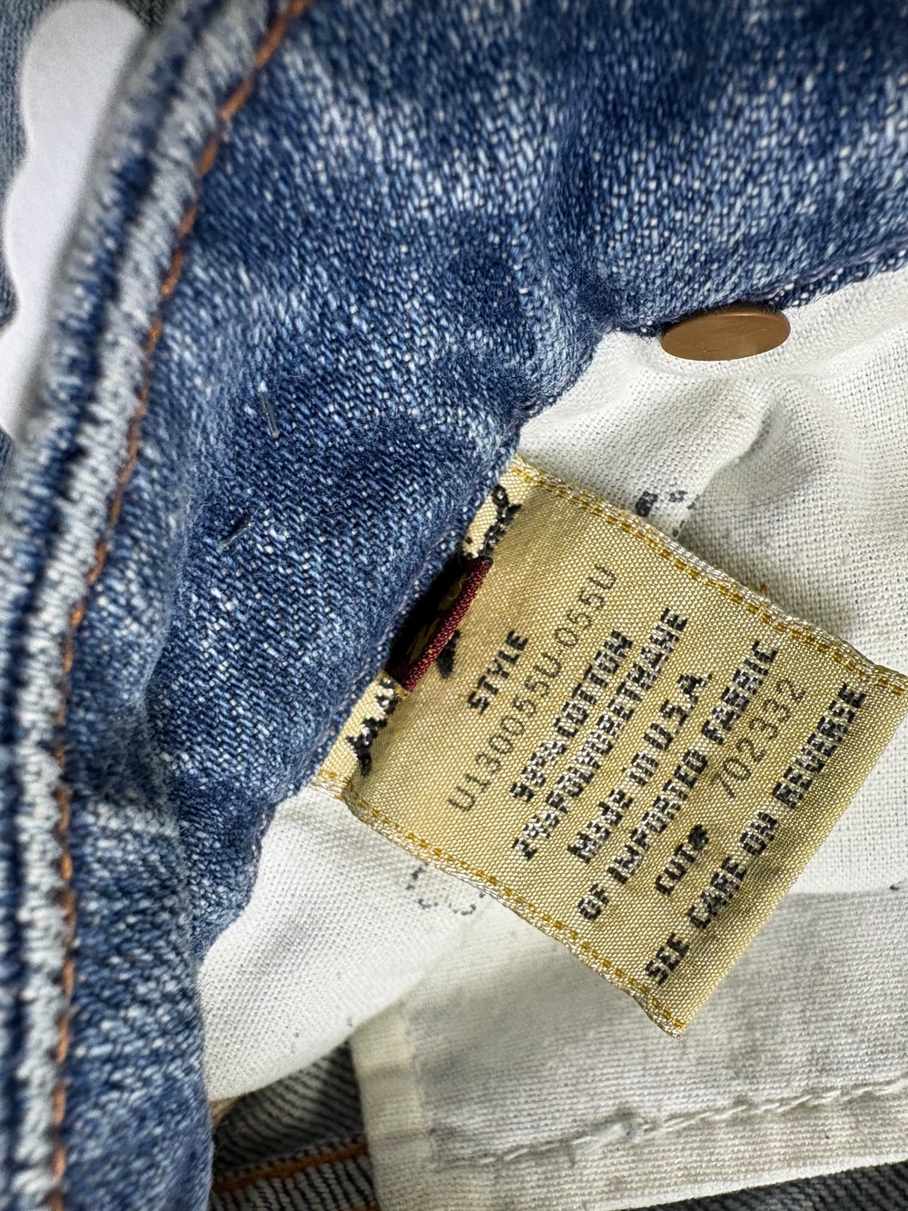 Low Rise 7 For All Mankind Light Blue Bootcut Jeans - Picture 7 of 7